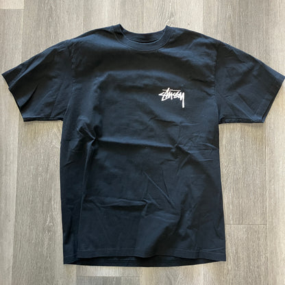 Stussy Fuzzy Dice Tee Black