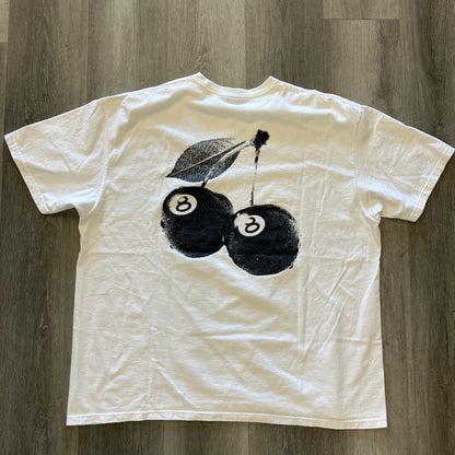 Stussy Cherries Tee White