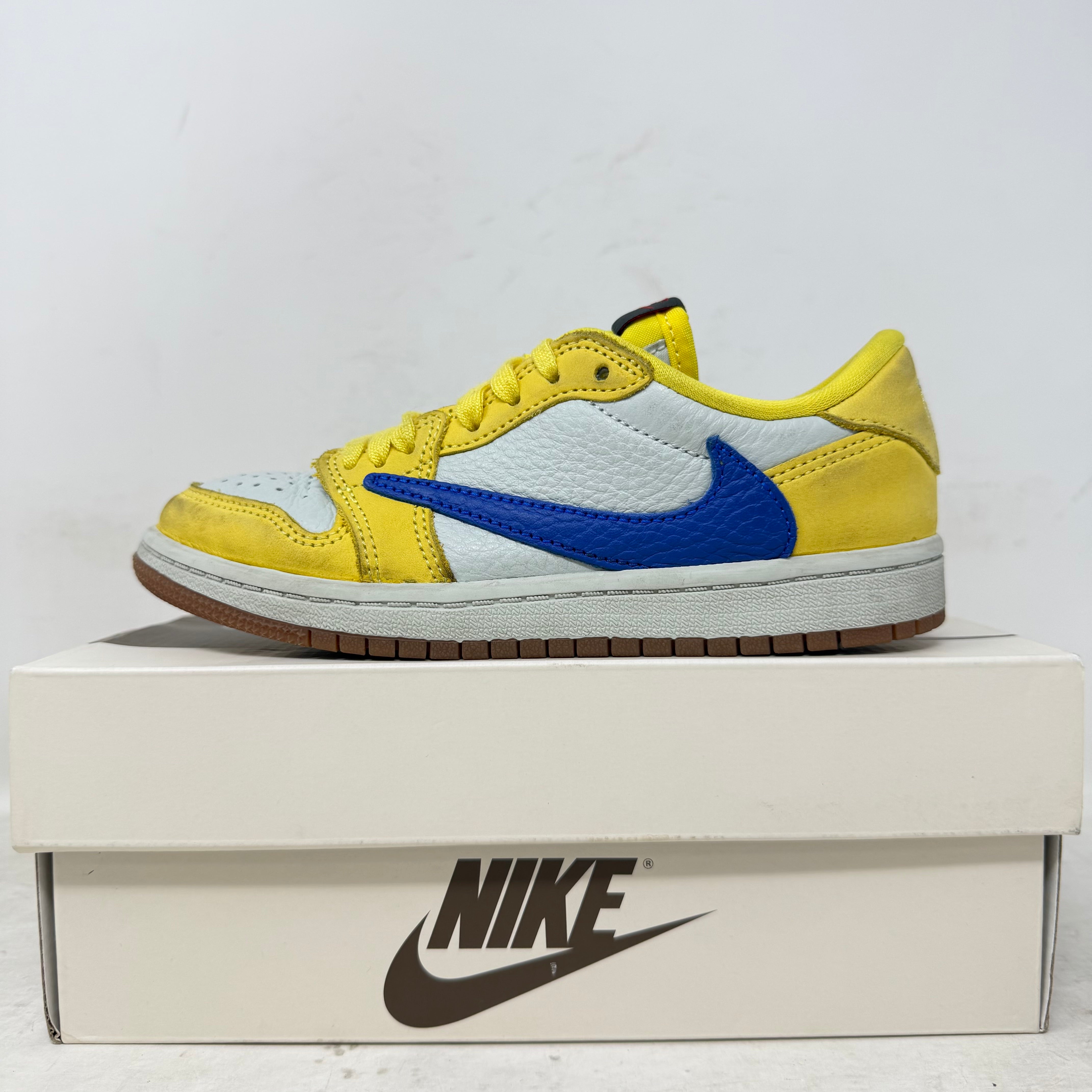 Jordan 1 Retro Low OG SP Travis Scott Canary (PS)