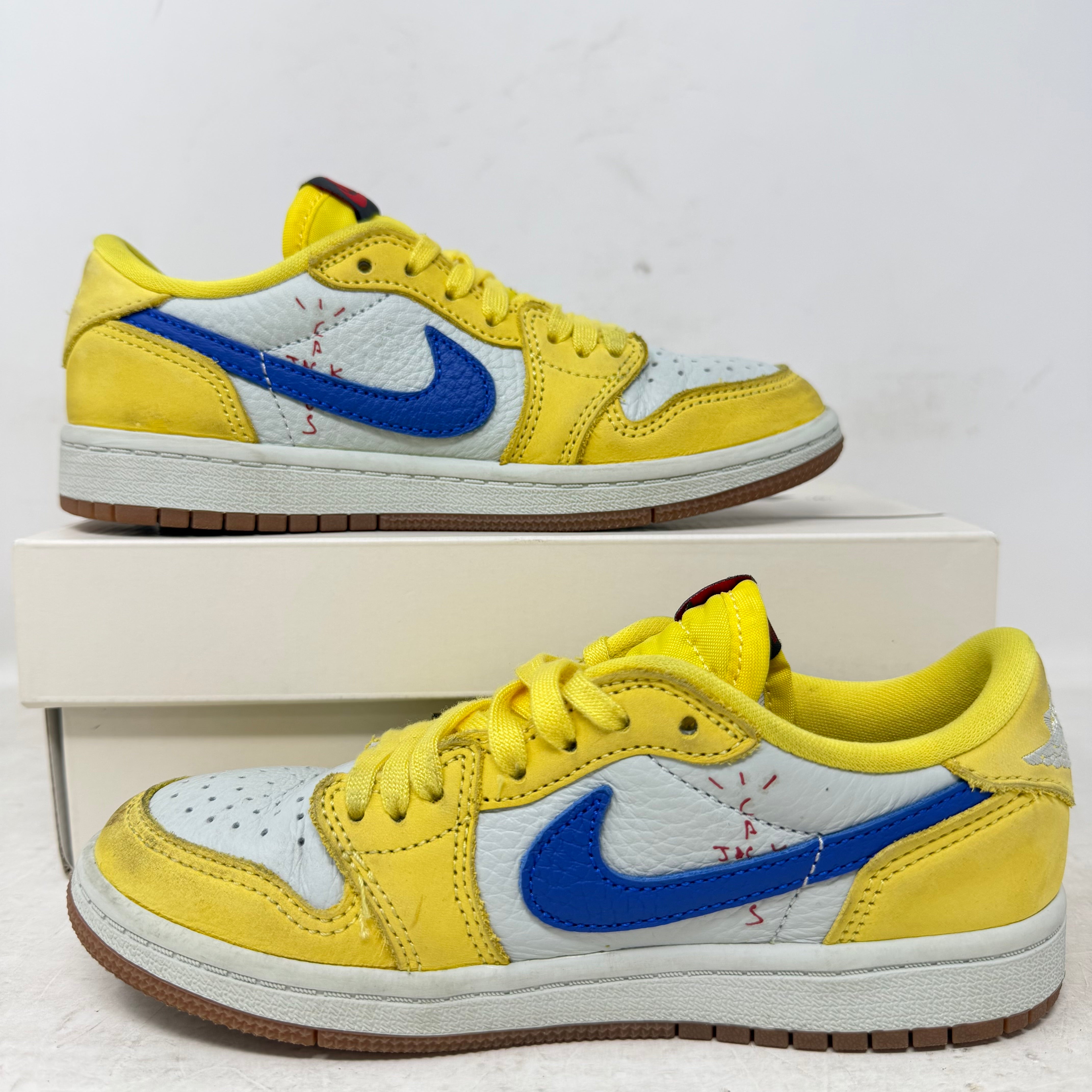 Jordan 1 Retro Low OG SP Travis Scott Canary (PS)