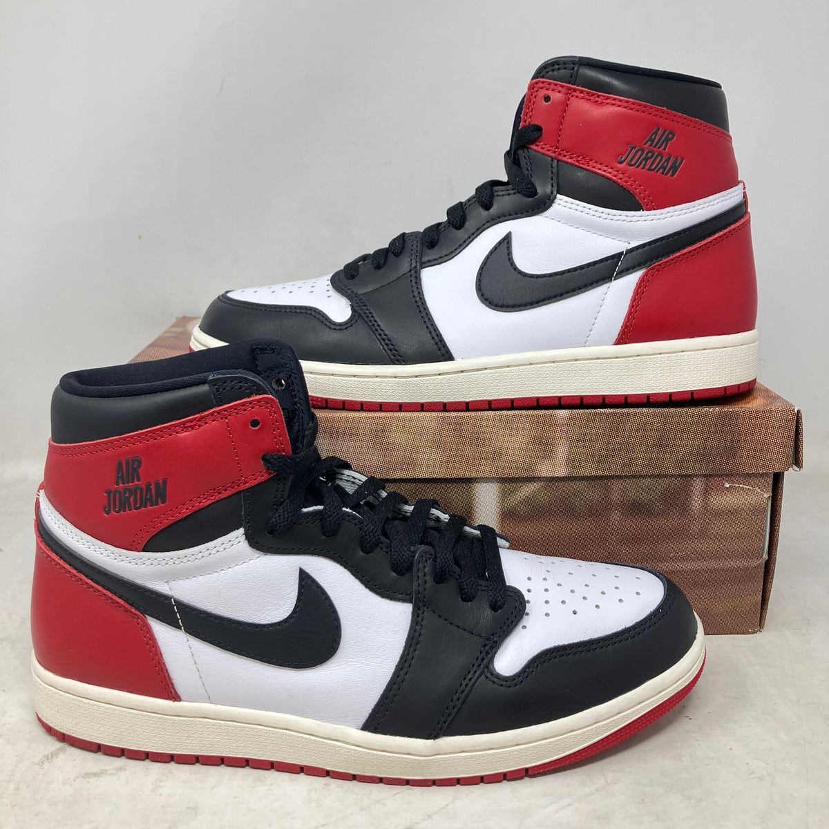 Jordan 1 Retro High OG Black Toe Reimagined
