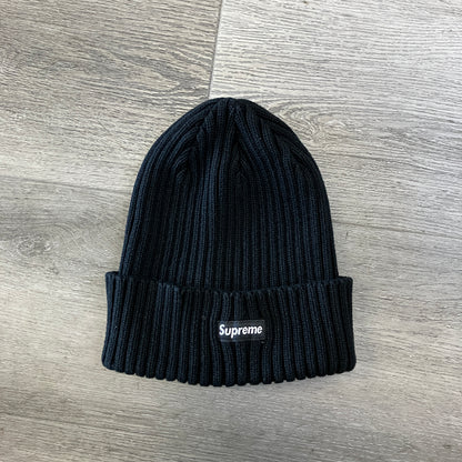 Supreme Wide Rib Beanie Black