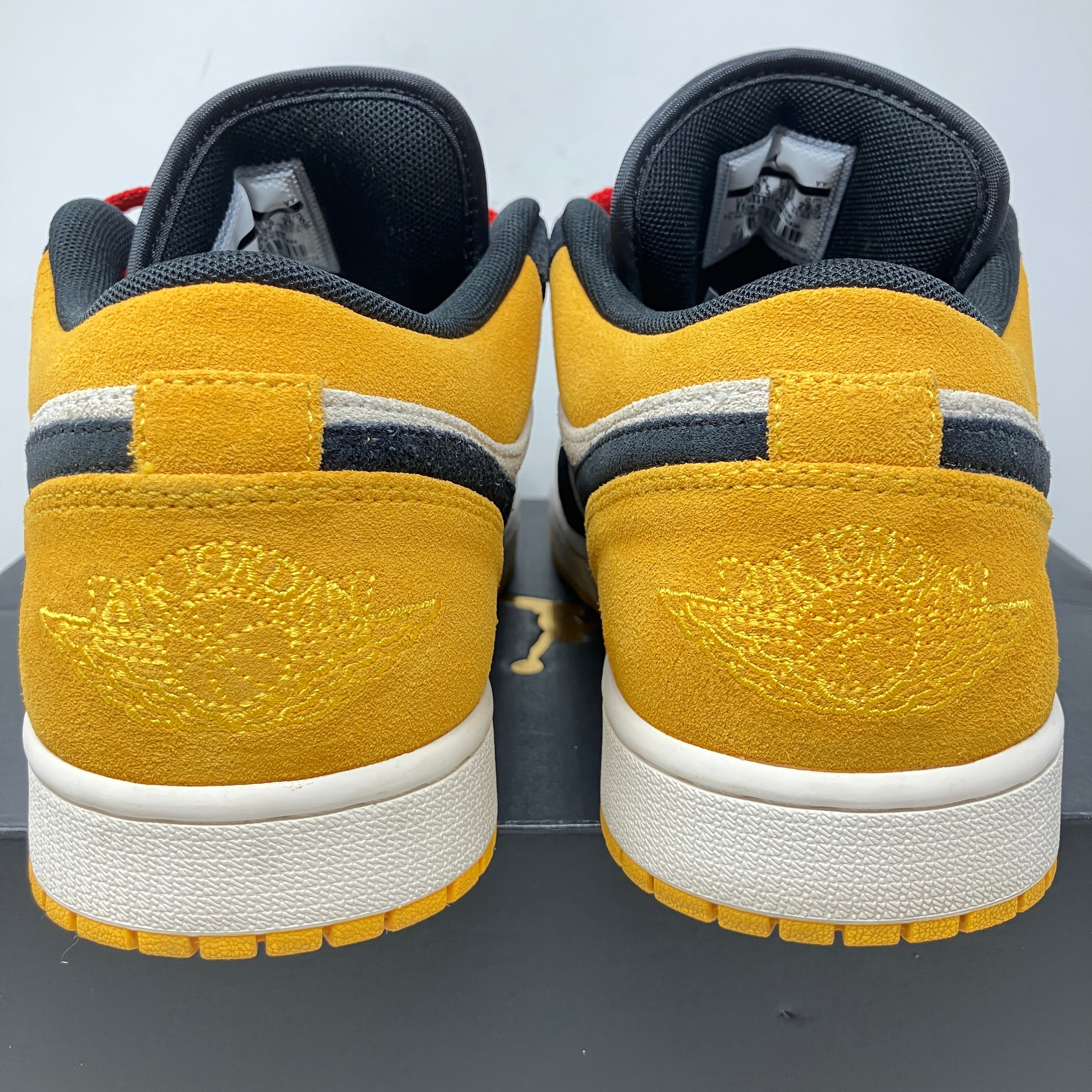 Jordan 1 Low Sail University Gold Black