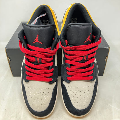 Jordan 1 Low Sail University Gold Black