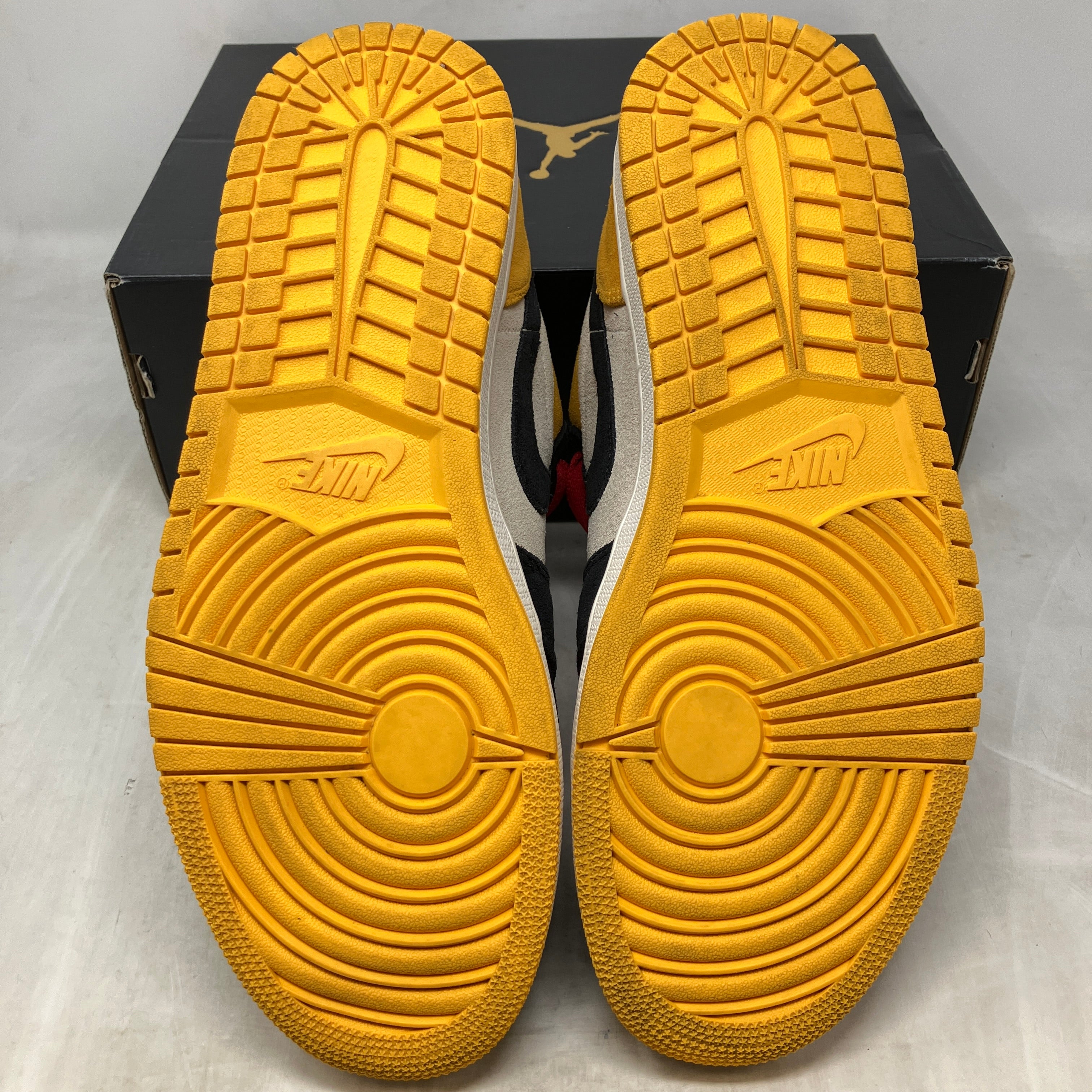 Jordan 1 Low Sail University Gold Black