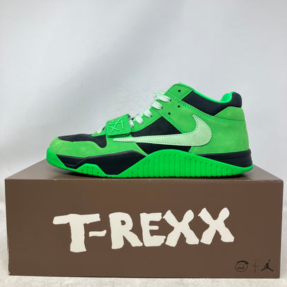 Jordan CJ1 T-Rexx Travis Scott Green Spark
