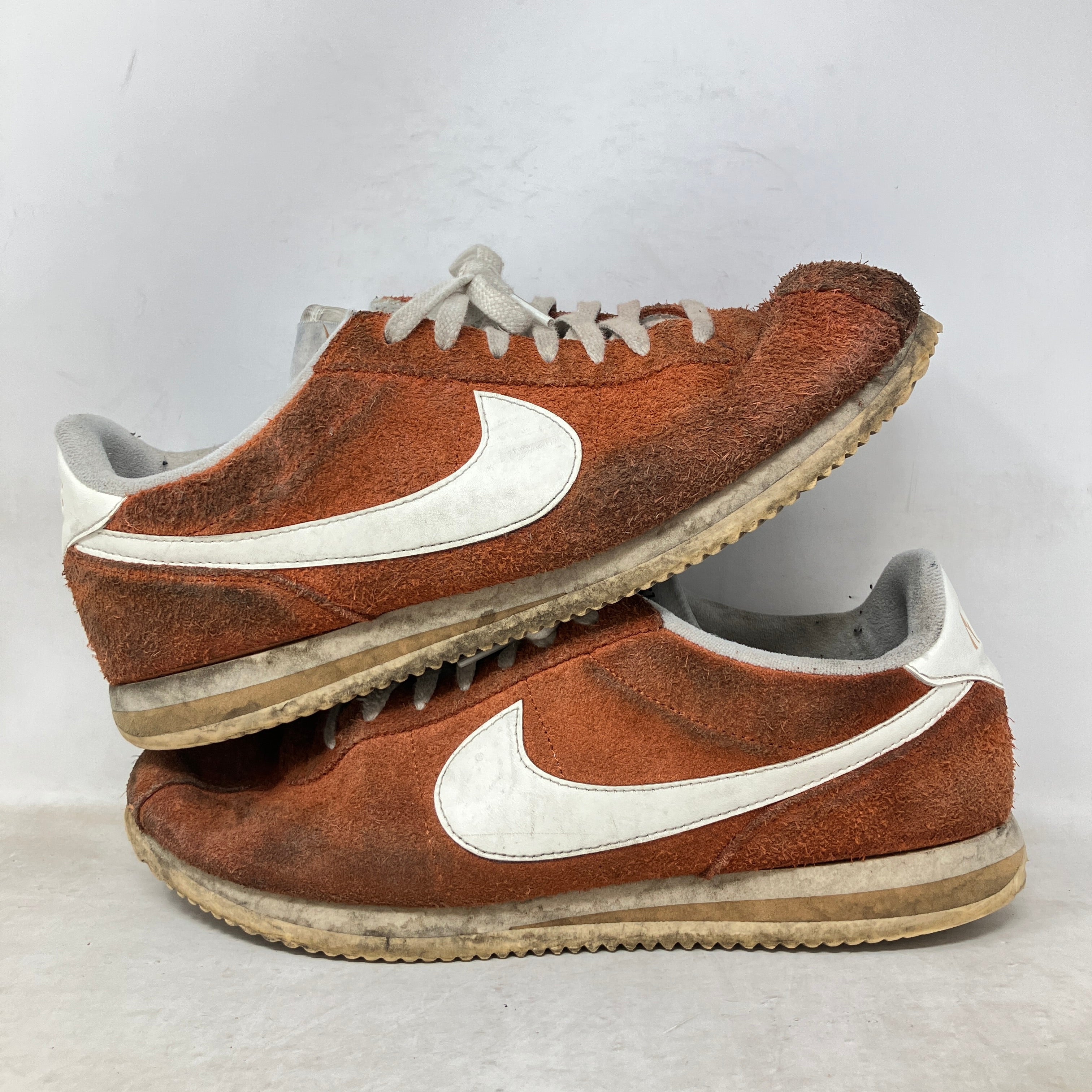 Nike Cortez SE Suede Dark Russet Flax Muslin Sail