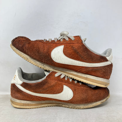 Nike Cortez SE Suede Dark Russet Flax Muslin Sail