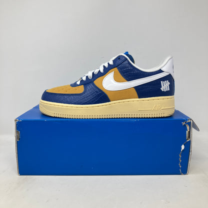 Nike Air Force 1 Low SP Undefeated 5 On It Blue Yellow Croc