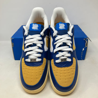 Nike Air Force 1 Low SP Undefeated 5 On It Blue Yellow Croc