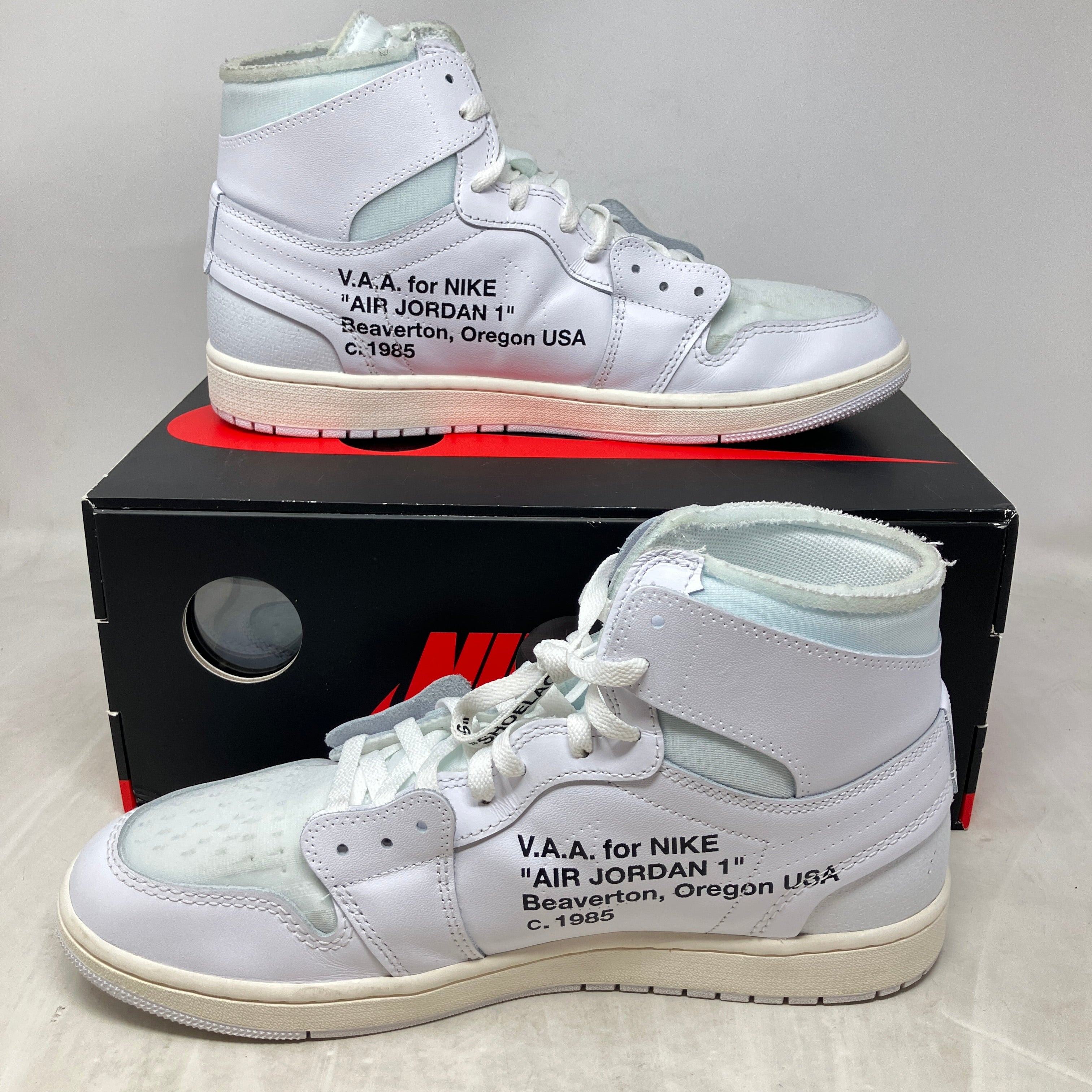 Jordan 1 Retro High Virgil Abloh Archive Alaska