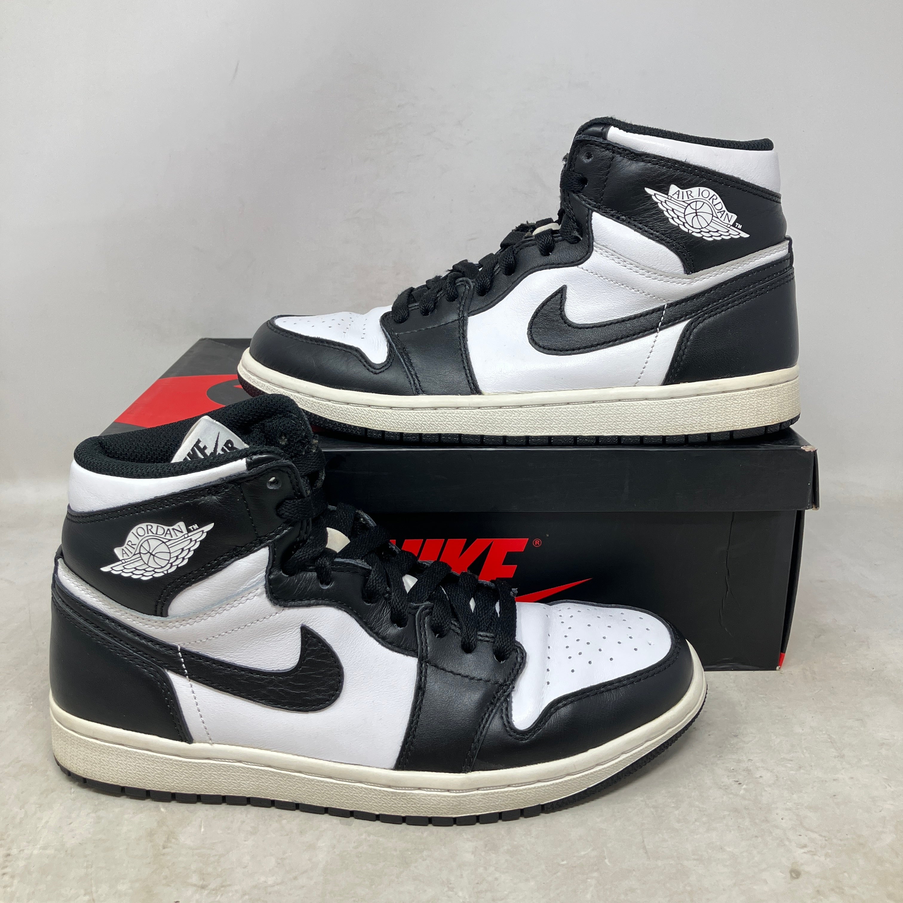2014年 NIKE AIR JORDAN 1 Black/White 28cm Jordan 1 Retro Black White (2014) – Hidden Realm