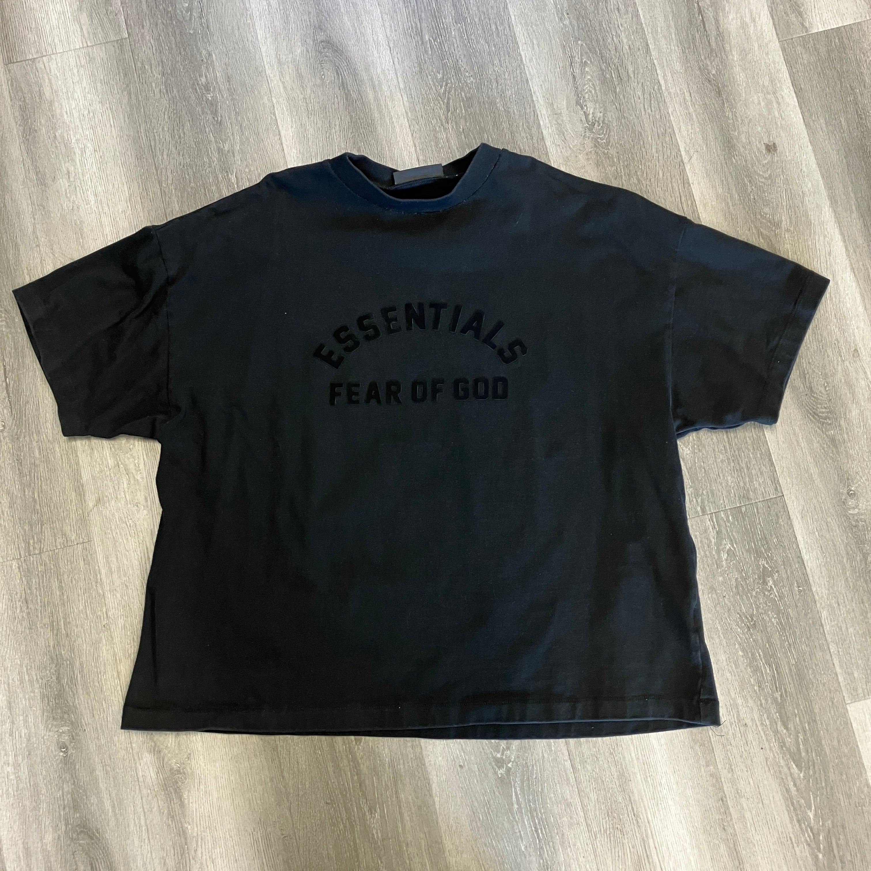 Fear of God Essentials Heavy Jersey Crewneck T-Shirt Jet
