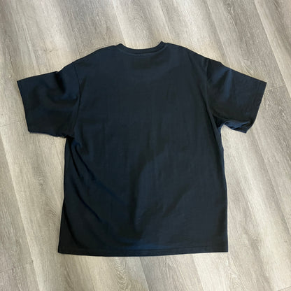 Supreme Twill Applique S/S Top Black