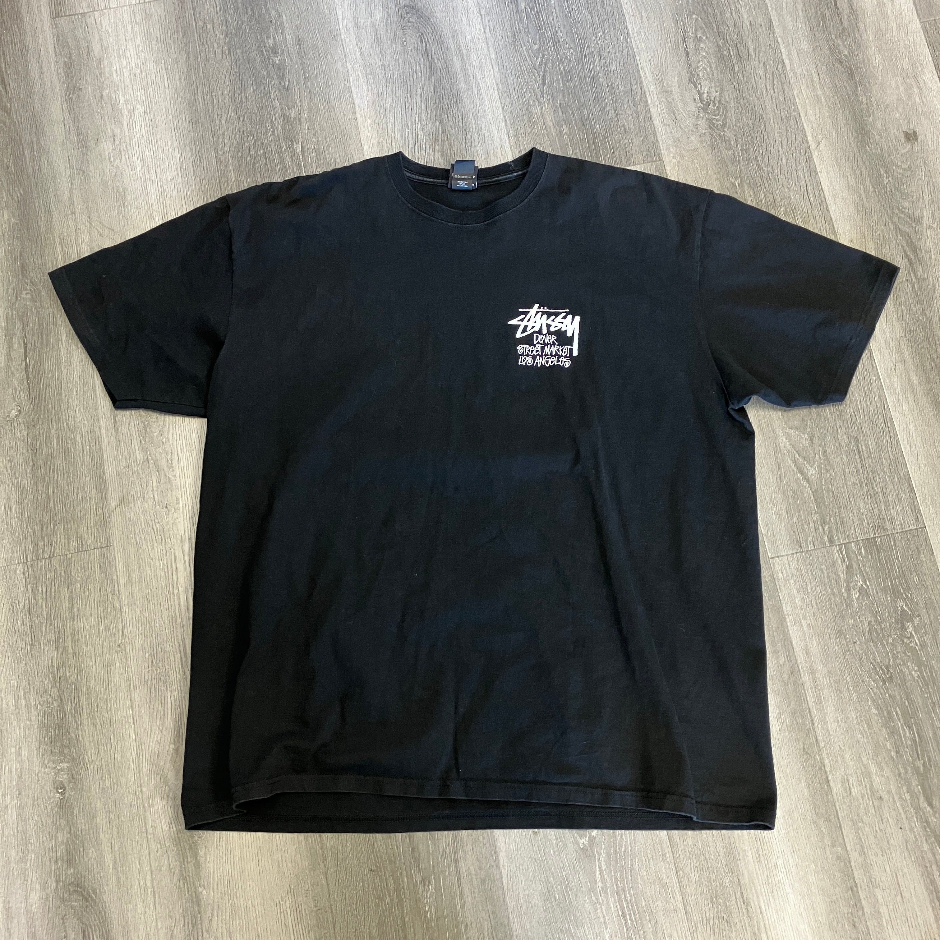 Stussy Dover Street Market Los Angeles Tee Black