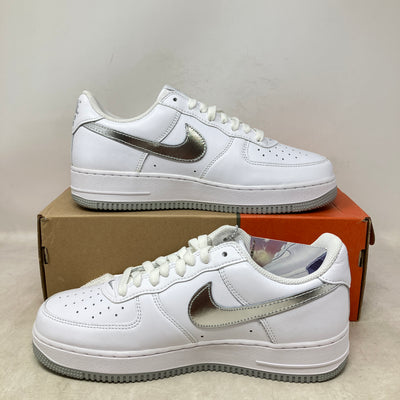 Nike Air Force 1 '07 Low Color of the Month White Metallic Silver
