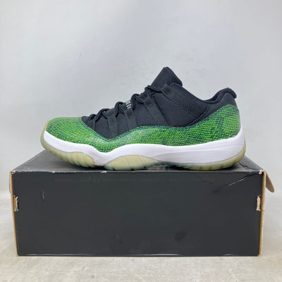 Jordan 11 Retro Low Green Snakeskin