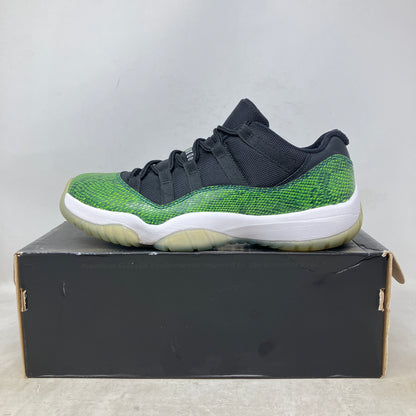 Jordan 11 Retro Low Green Snakeskin