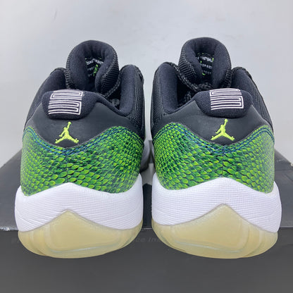 Jordan 11 Retro Low Green Snakeskin