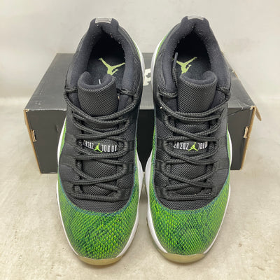 Jordan 11 Retro Low Green Snakeskin