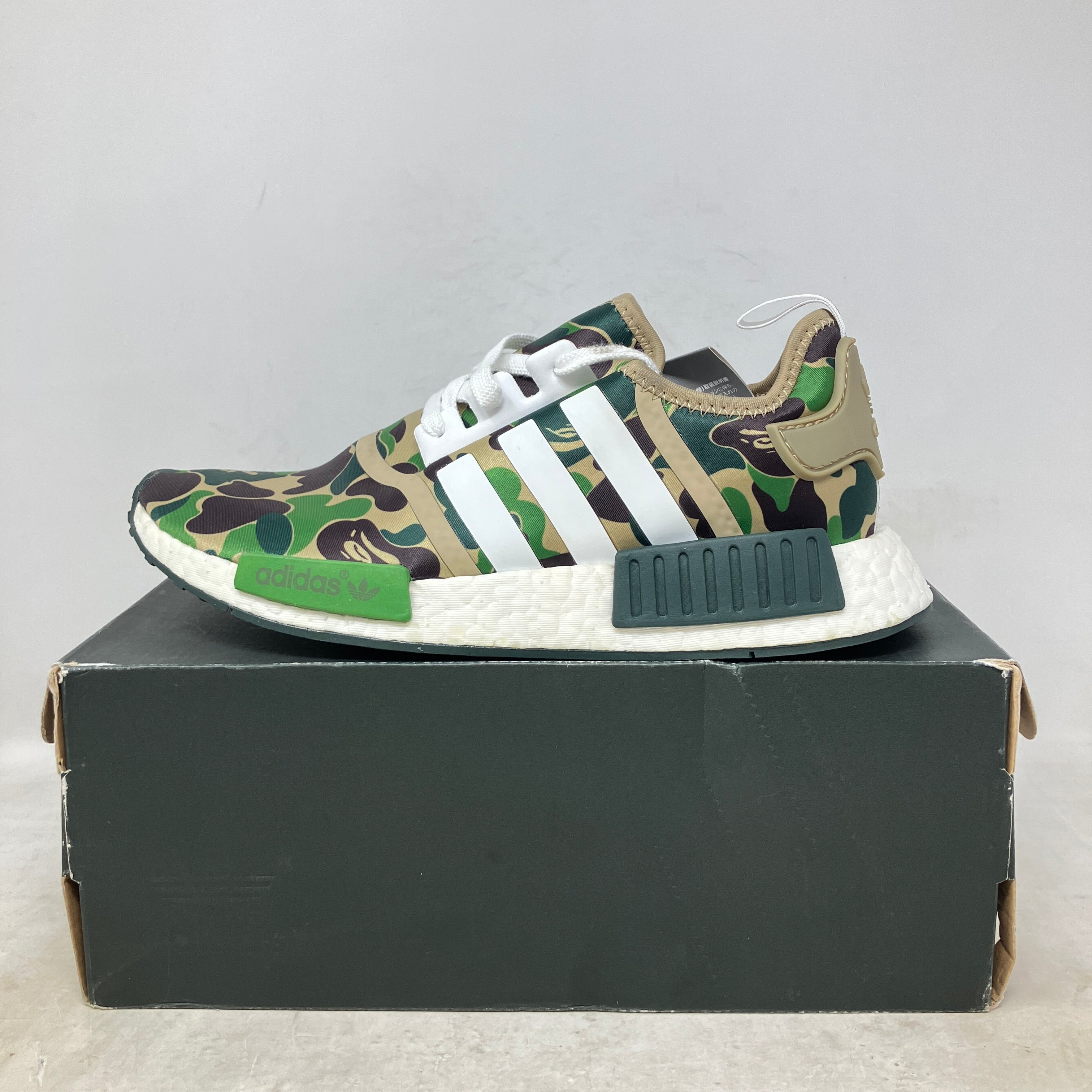 adidas NMD R1 Bape Olive Camo
