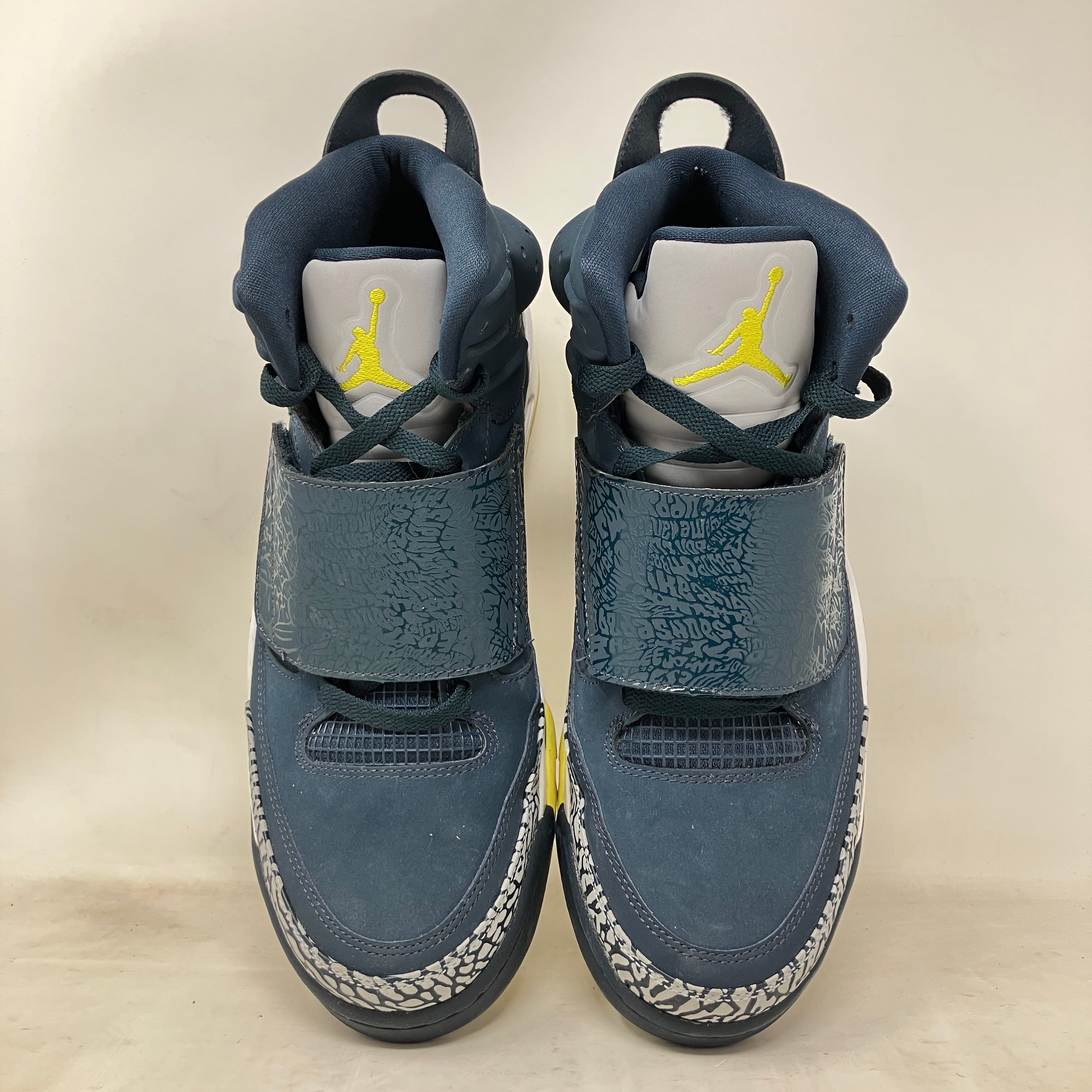Jordan Son Of Armory Navy/Electrolime-White