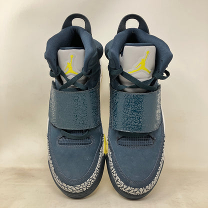 Jordan Son Of Armory Navy/Electrolime-White