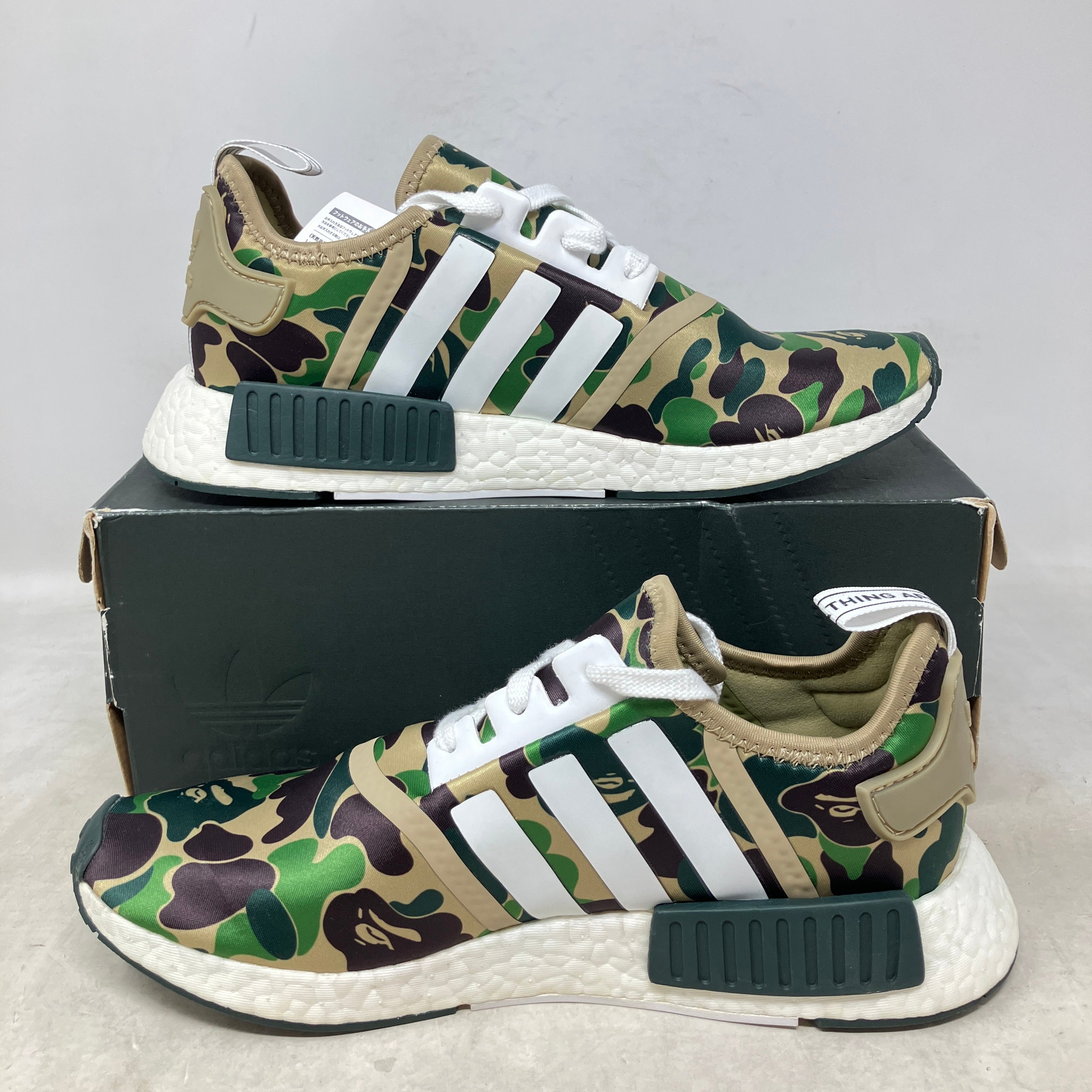 adidas NMD R1 Bape Olive Camo