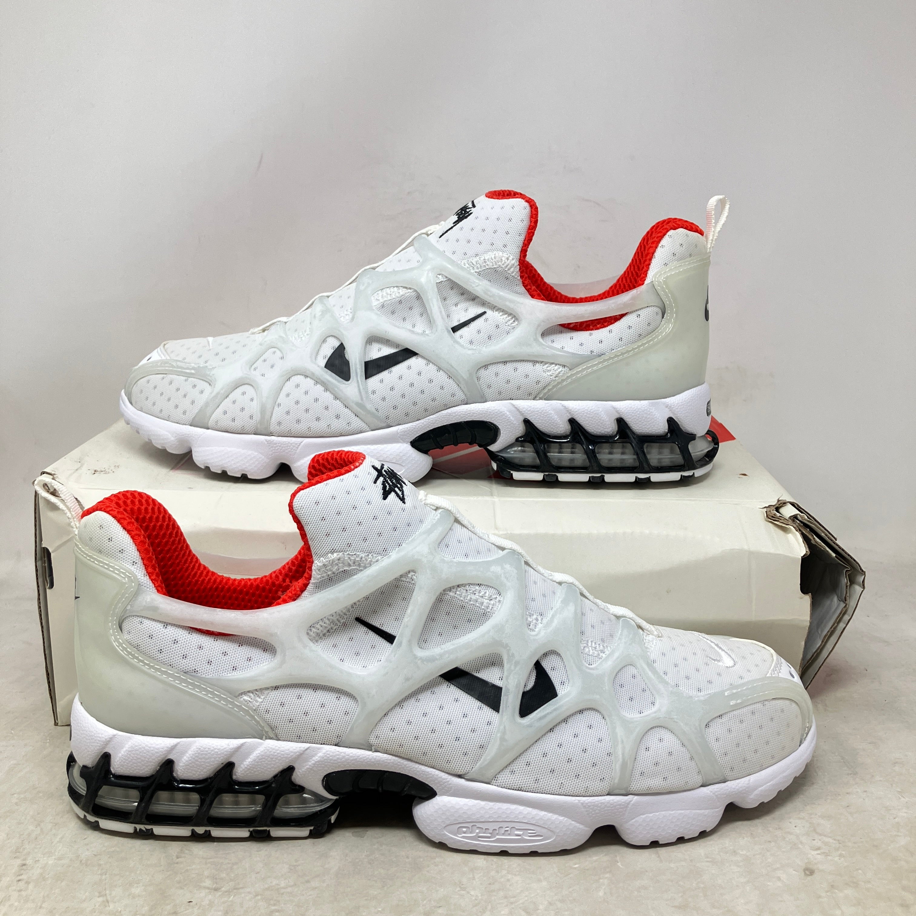 Nike Air Kukini Spiridon Cage 2 Stussy White