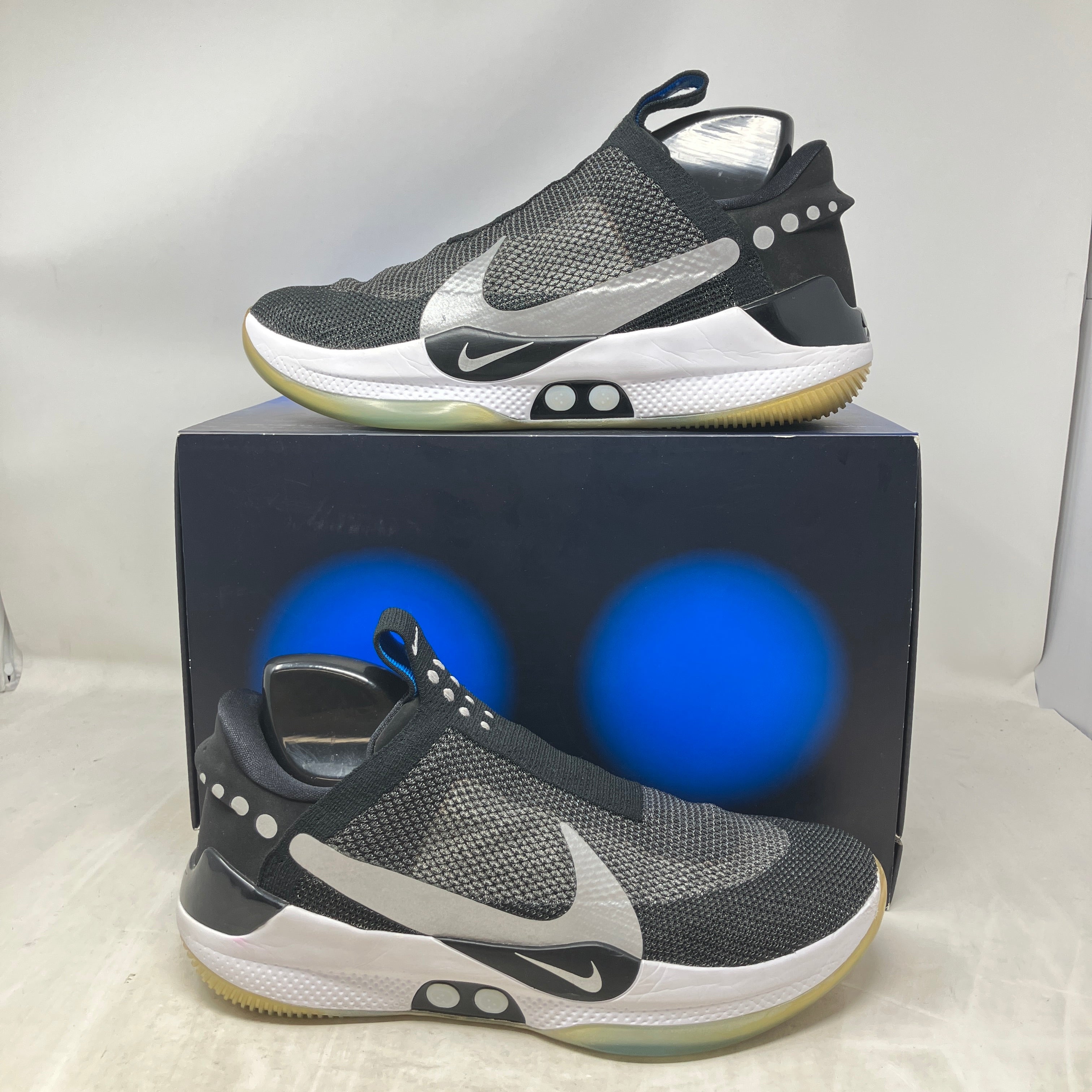 Nike Adapt BB Black Pure Platinum (US Charger)