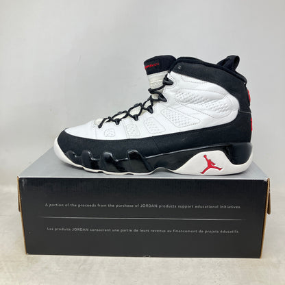 Jordan 9 Retro White Black Red (2002)