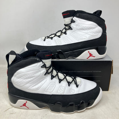 Jordan 9 Retro White Black Red (2002)