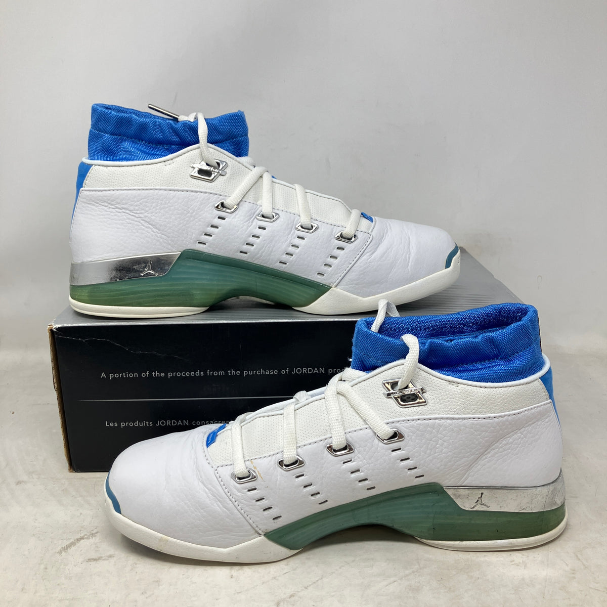 Jordan 17 OG Low White Carolina