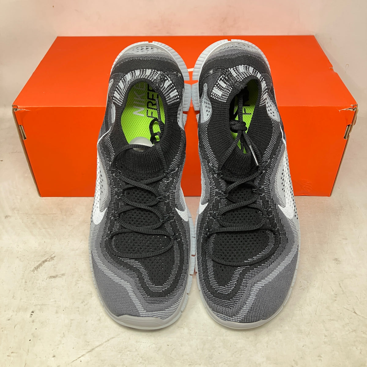 Nike Free Flyknit Black Grey