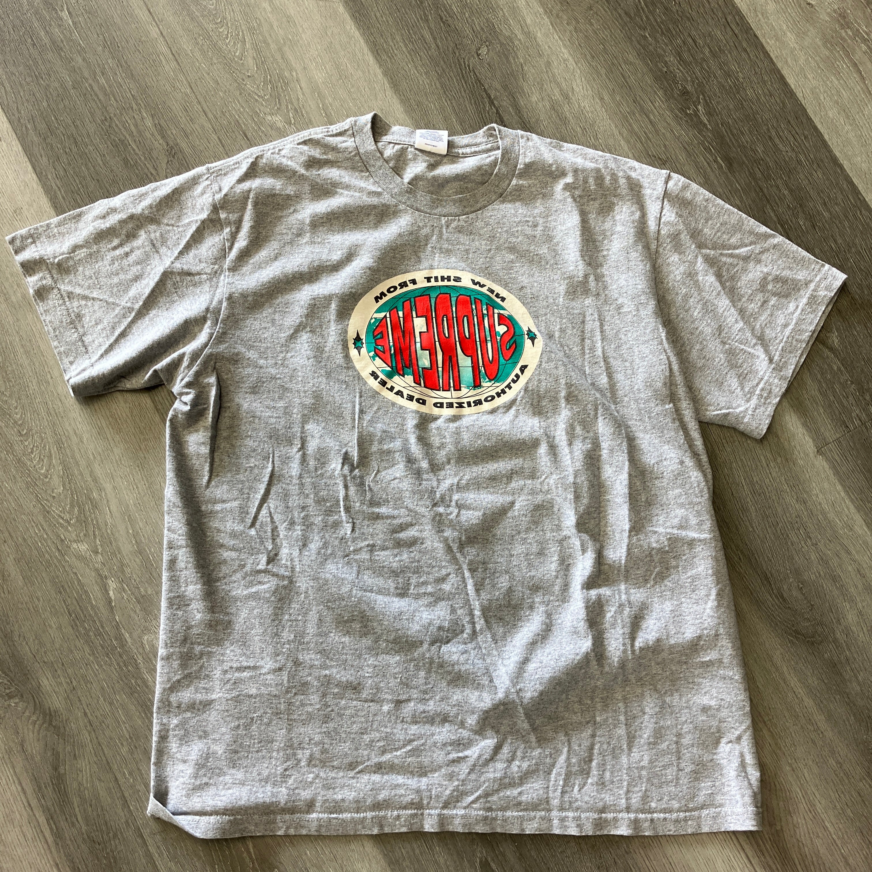 Supreme New Shit Tee Gray