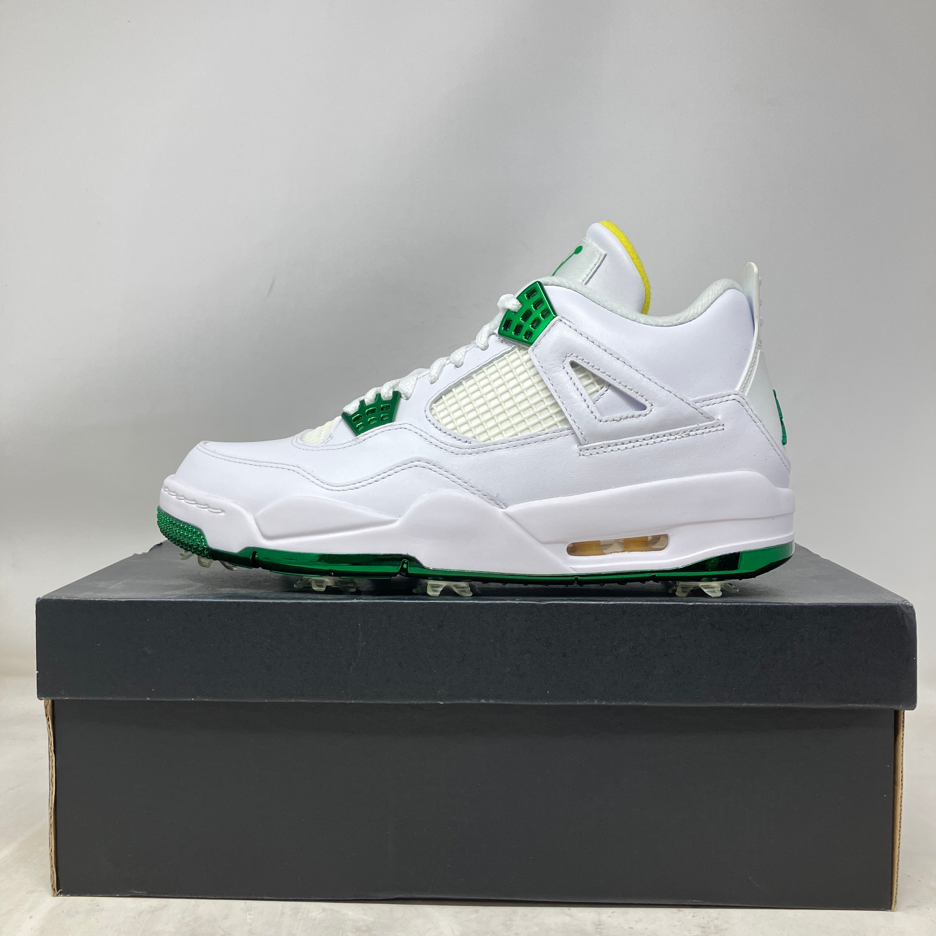 Jordan 4 Retro Golf Metallic Green