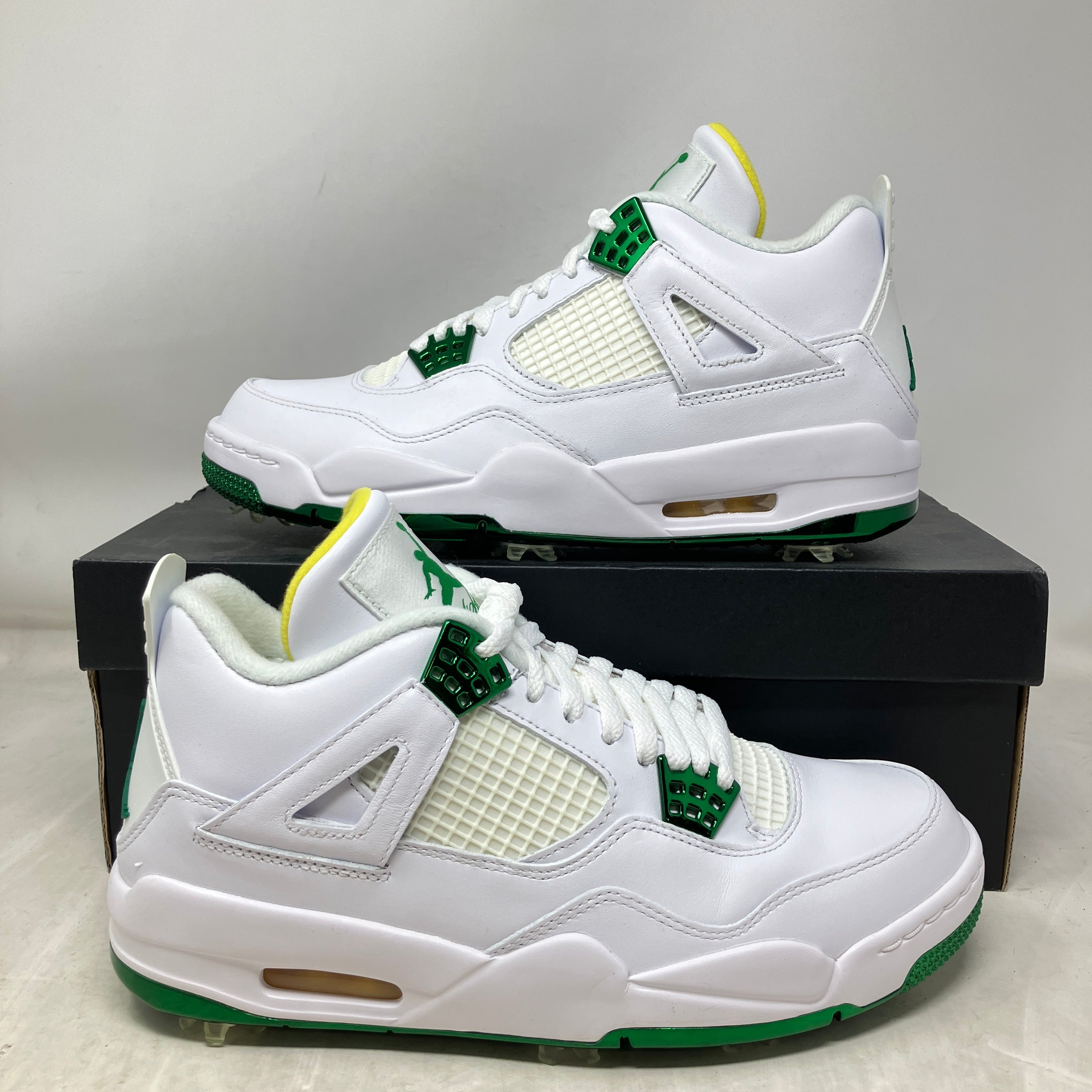 Jordan 4 Retro Golf Metallic Green