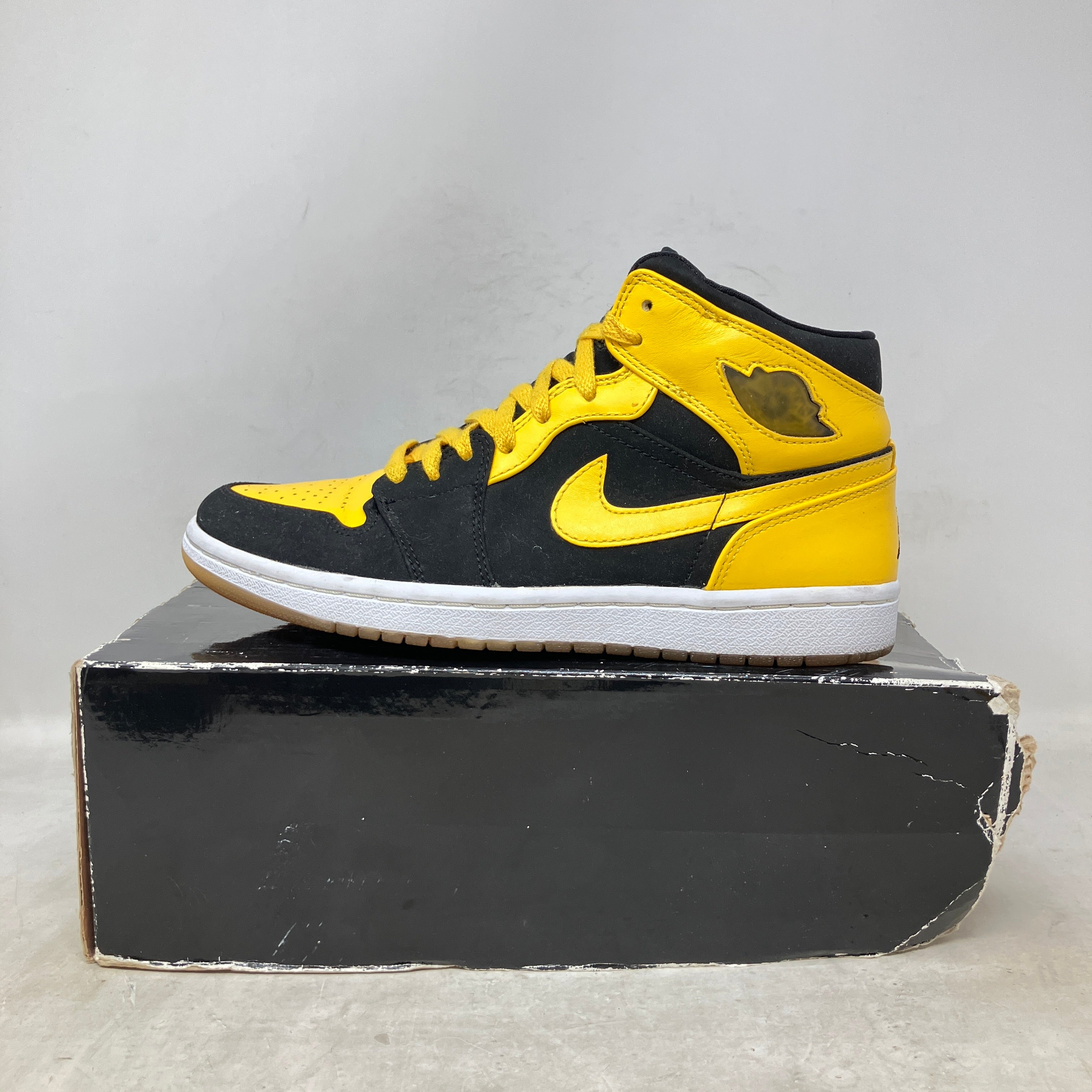 (購入不可)NIKE AIR JORDAN 1 BMP YELLOW 26.5 Jordan 1 Retro Beginning Moments Pack (BMP) New Love – Hidden Realm