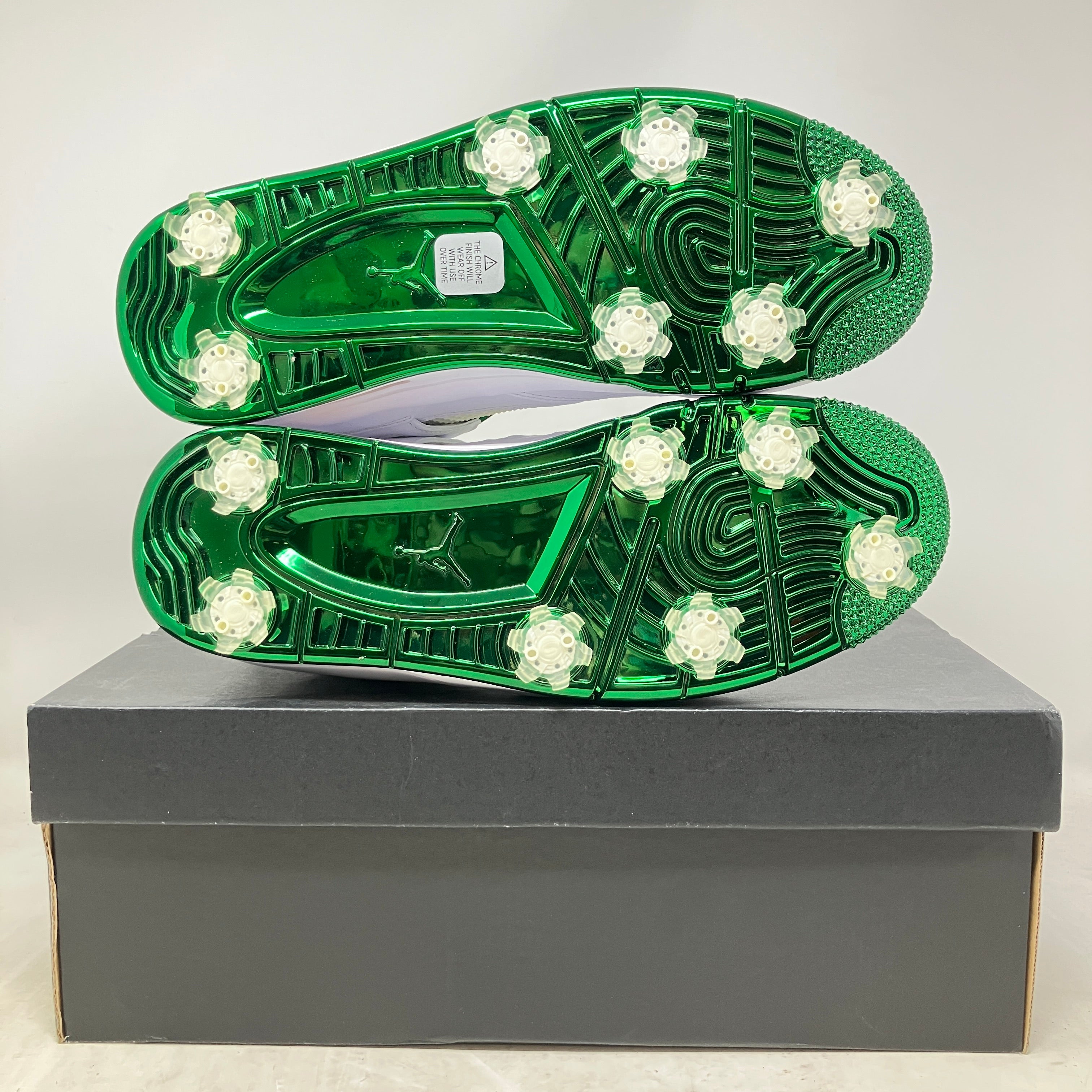 Jordan 4 Retro Golf Metallic Green