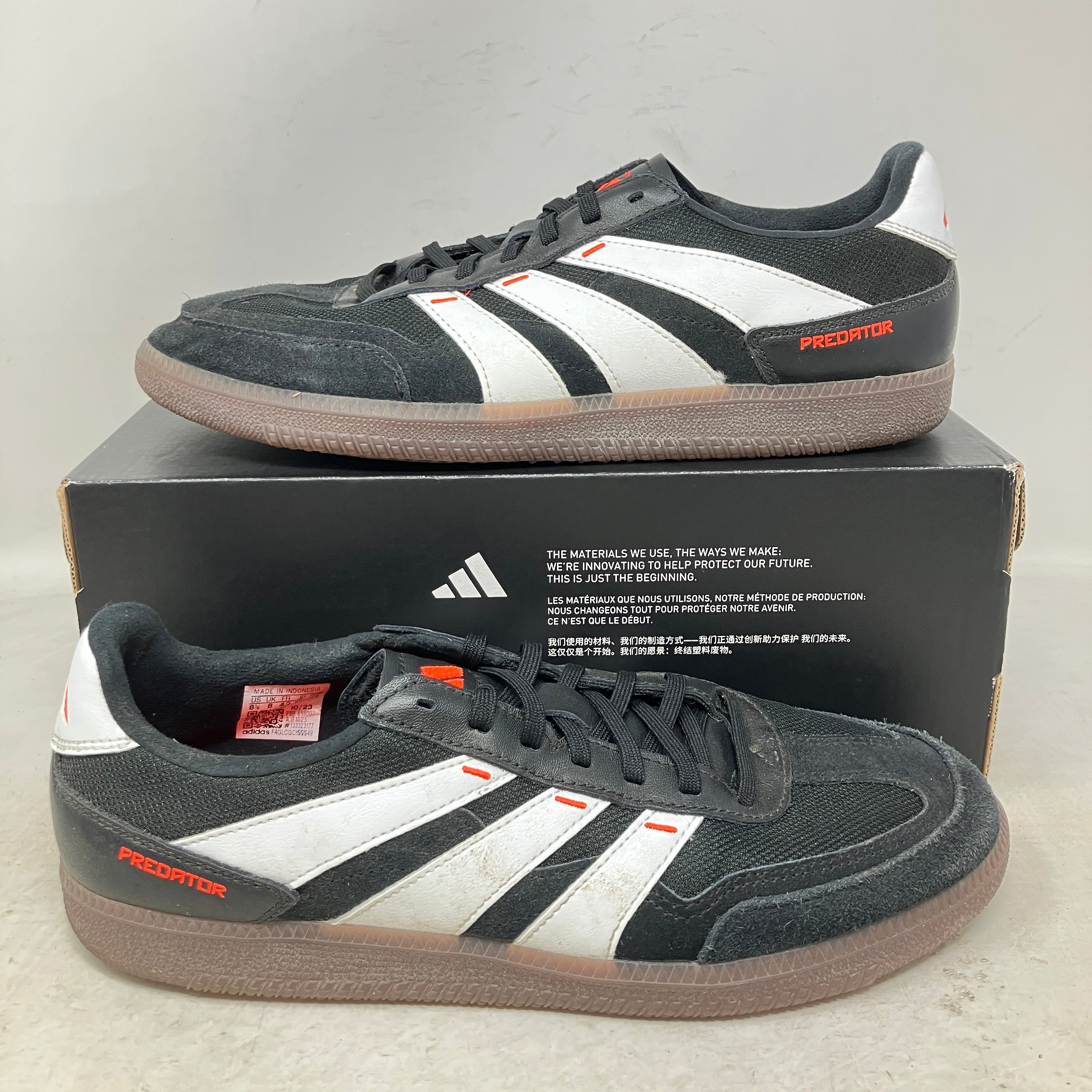 adidas Predator Freestyle Black Gum