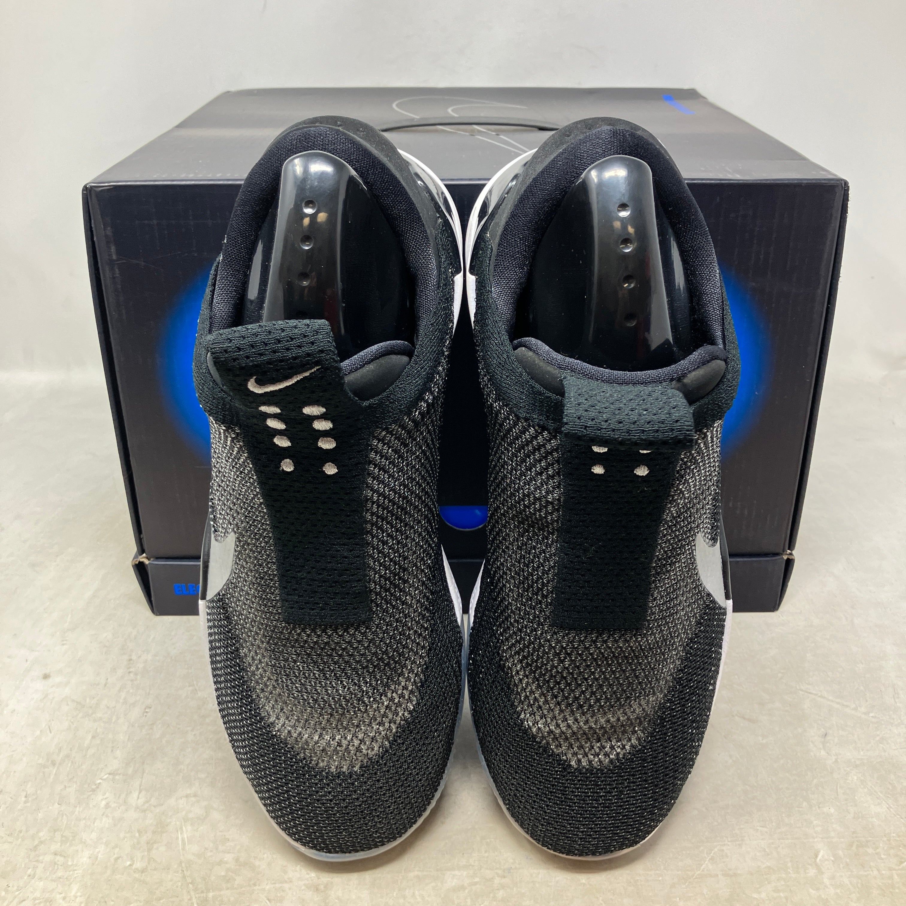 スニーカー (28.0) NIKE Adapt BB Black Pure Platinum Nike Adapt BB Black Pure Platinum (US Charger) – Hidden Realm