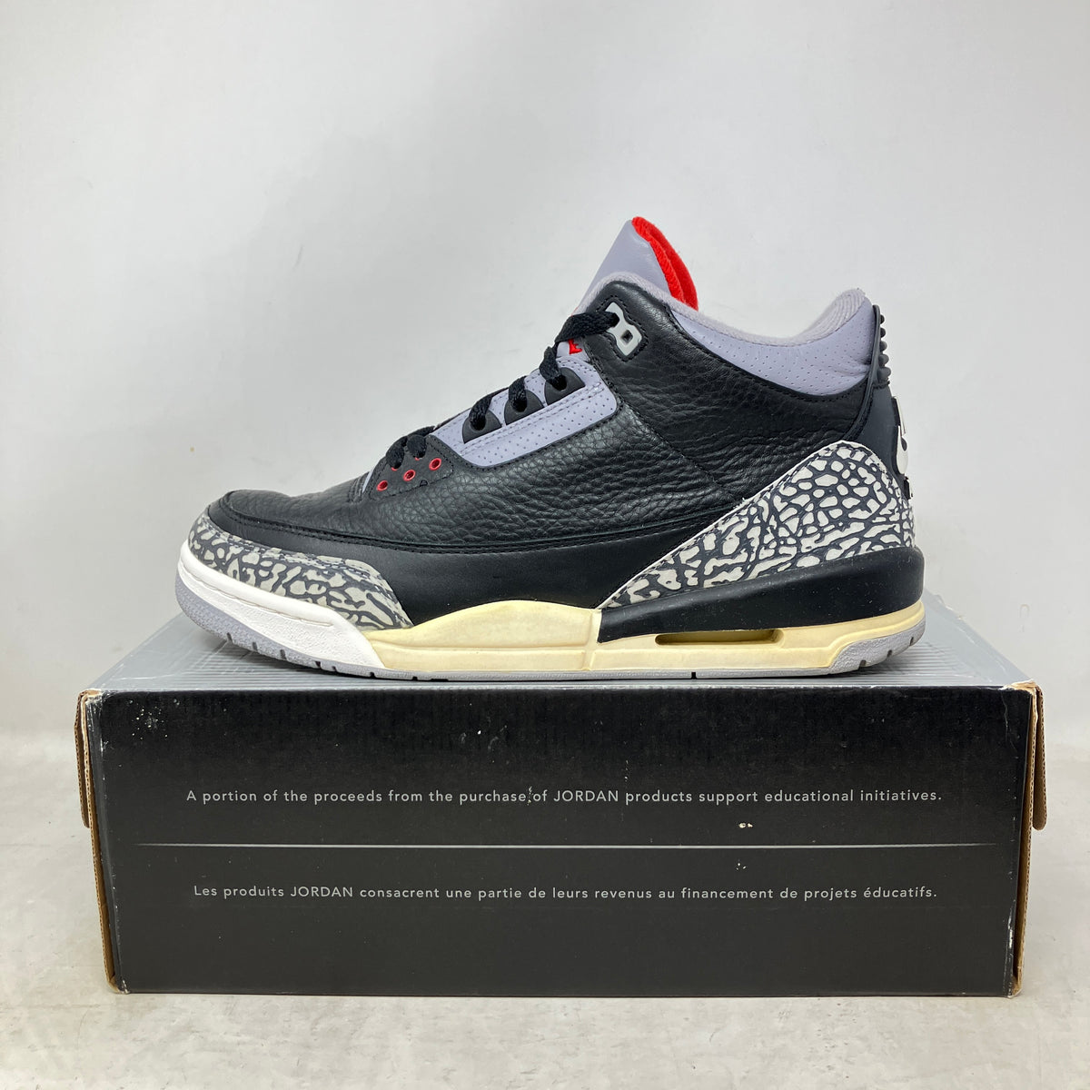 Jordan 3 Retro Black Cement (2001)
