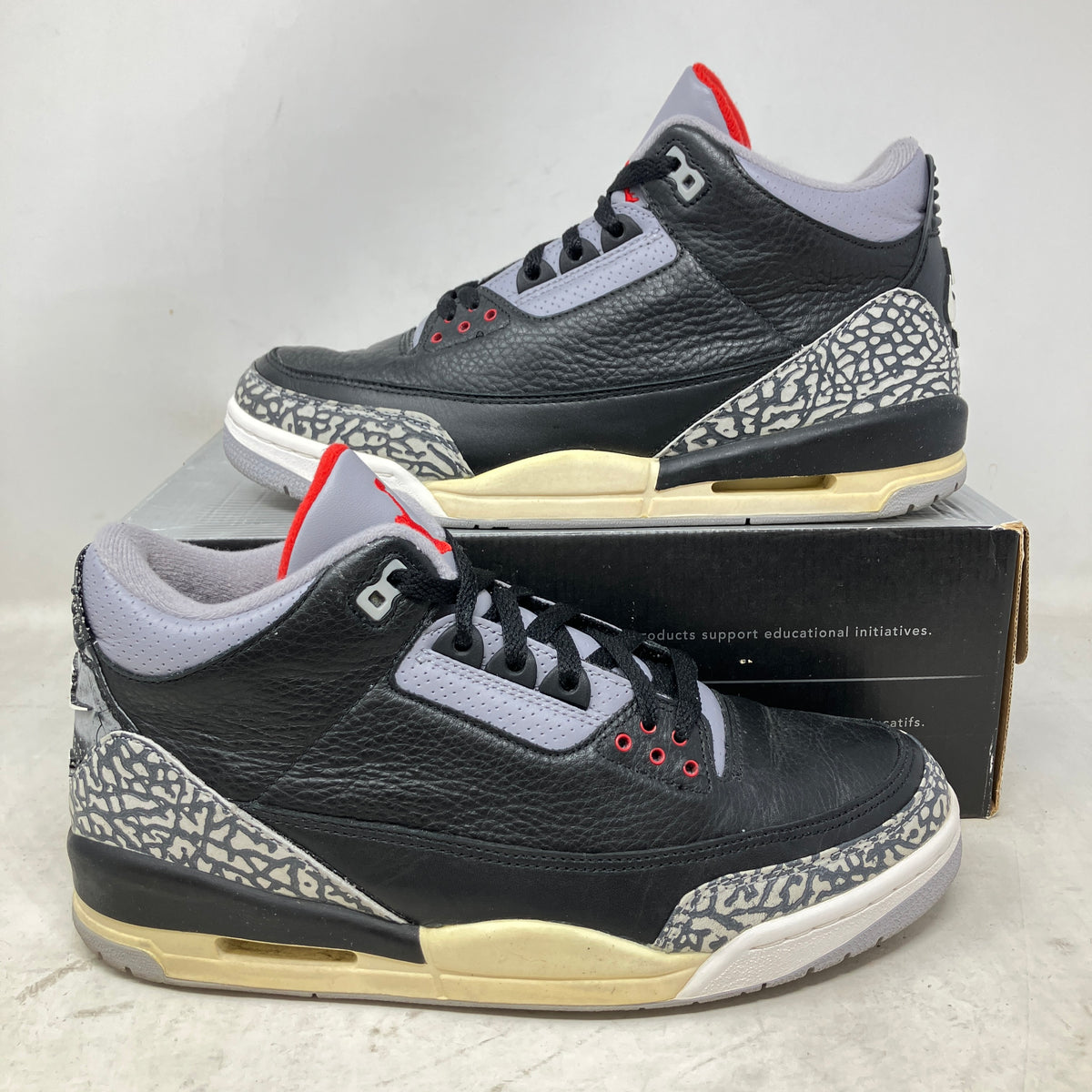 Jordan 3 Retro Black Cement (2001)