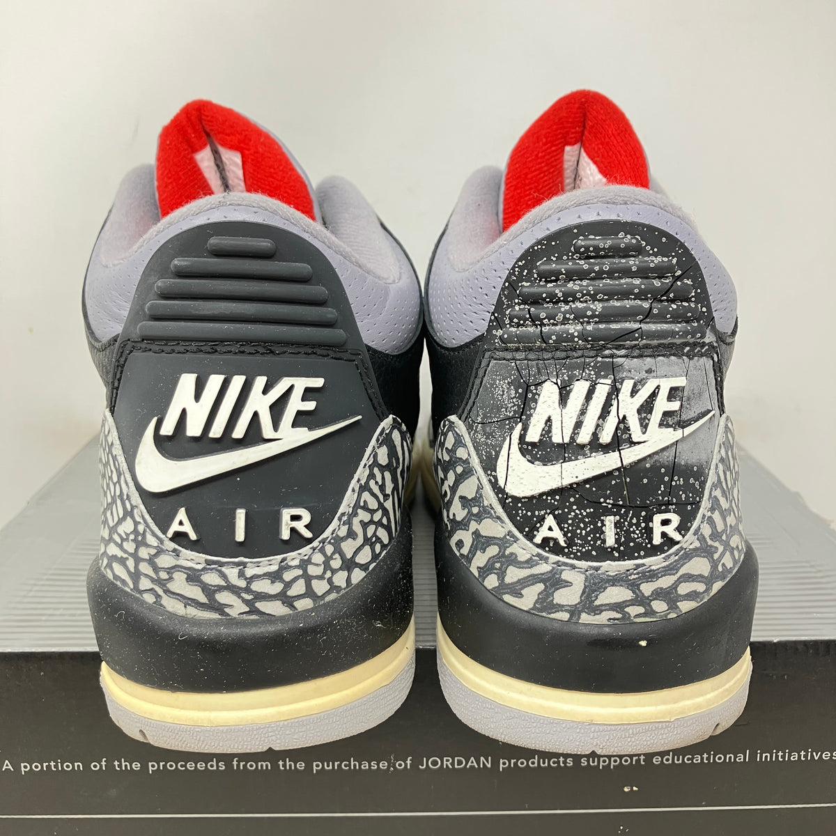 Jordan 3 Retro Black Cement (2001)
