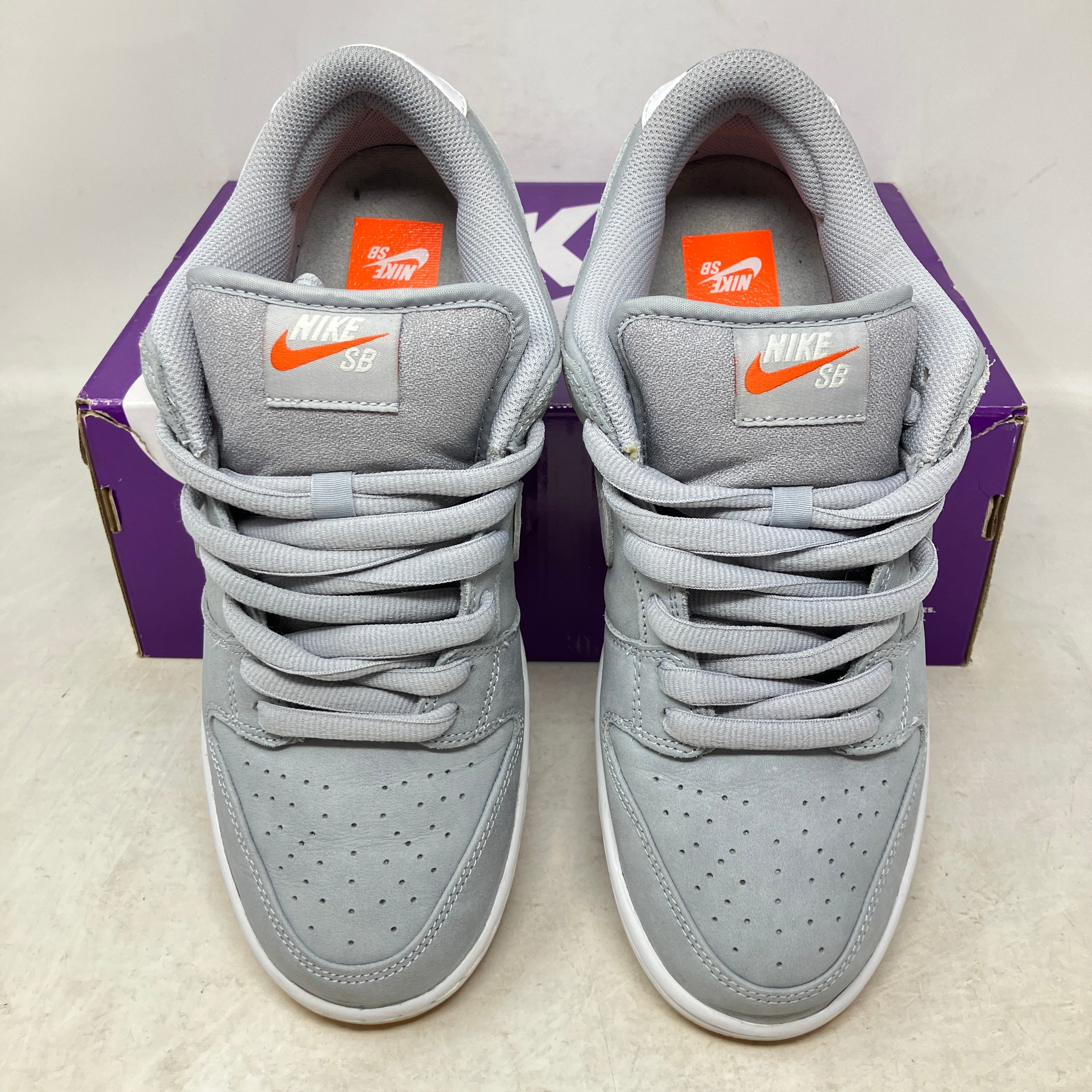 Nike SB Dunk Low Pro ISO Orange Label Wolf Grey Gum