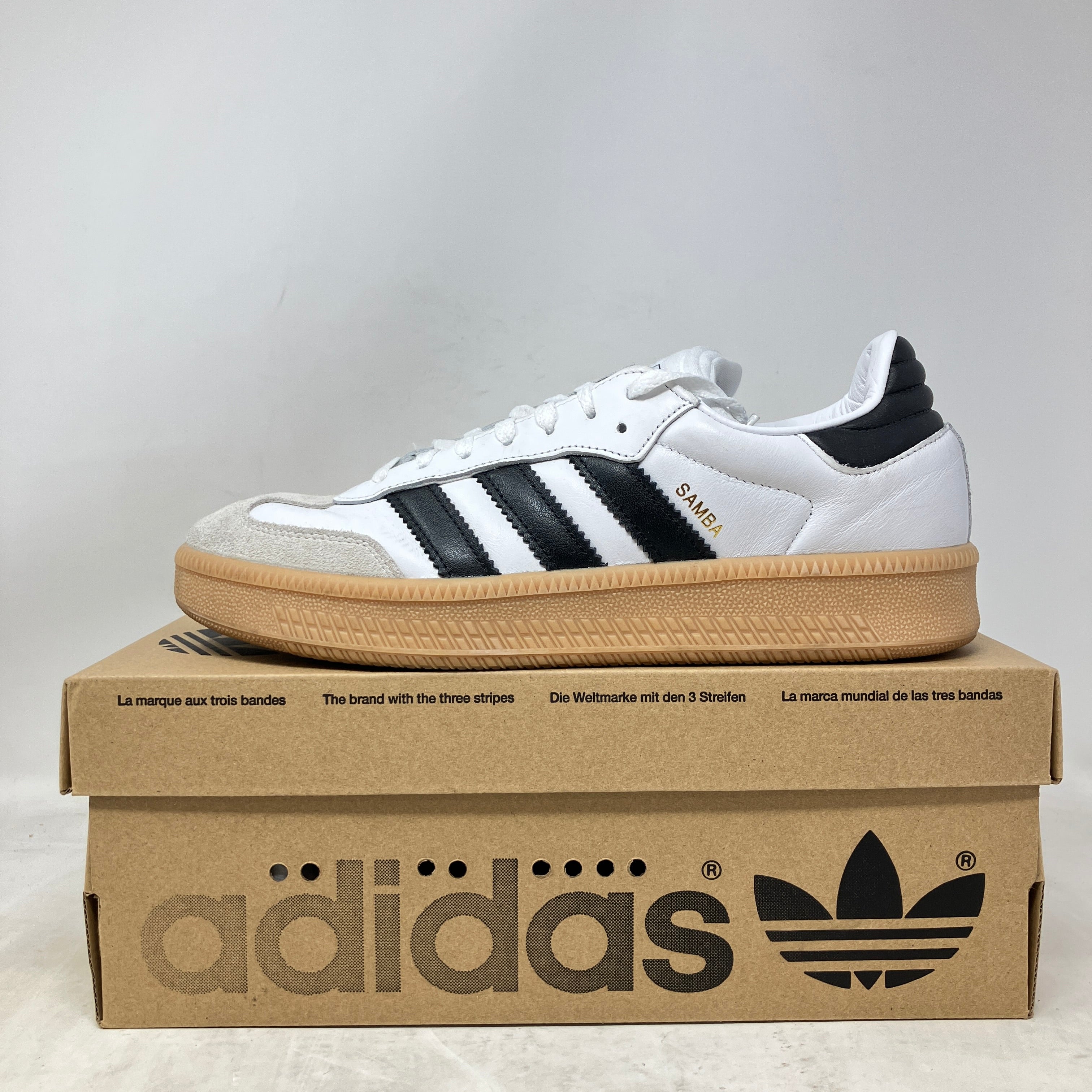 adidas Samba XLG White Black Gum
