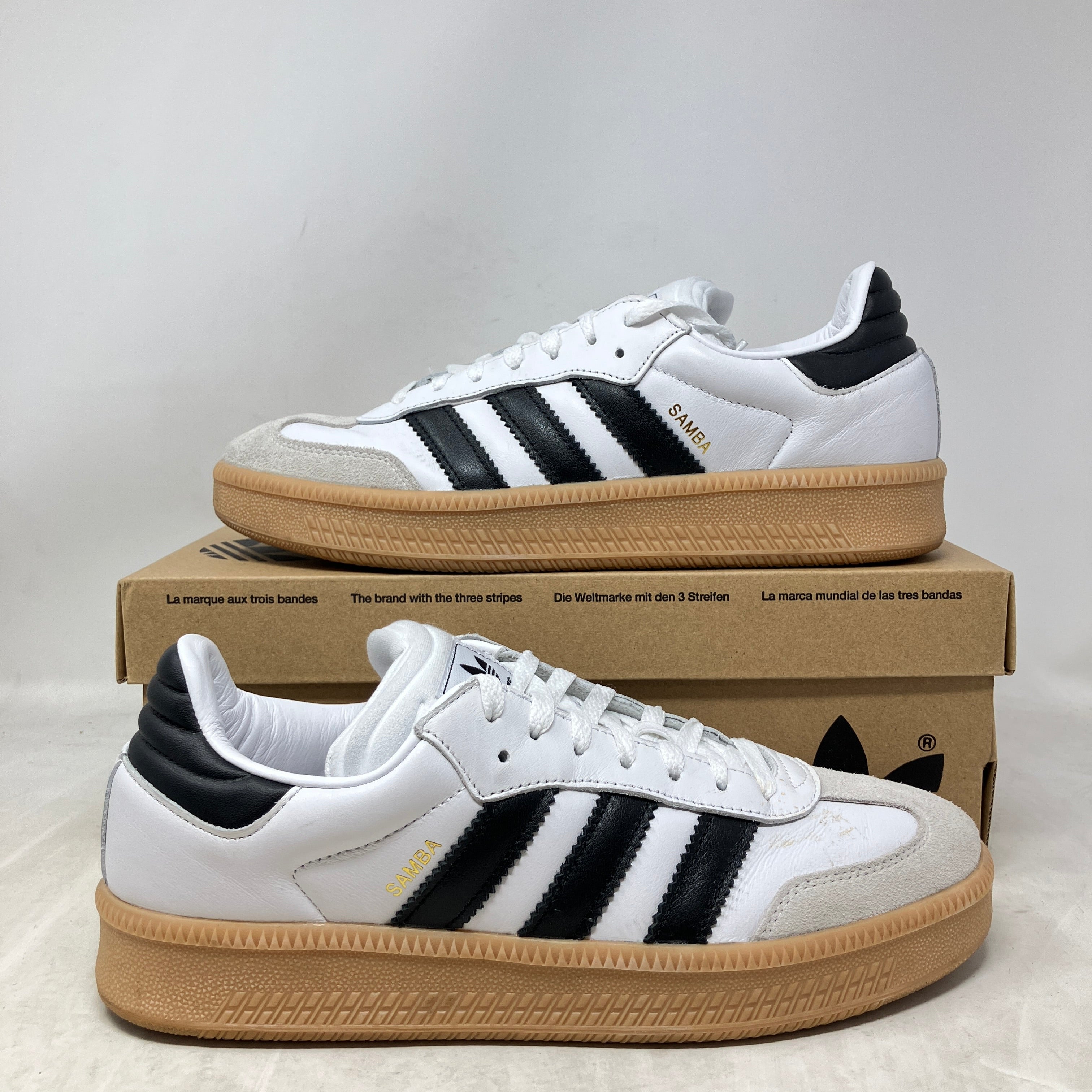 adidas Samba XLG White Black Gum