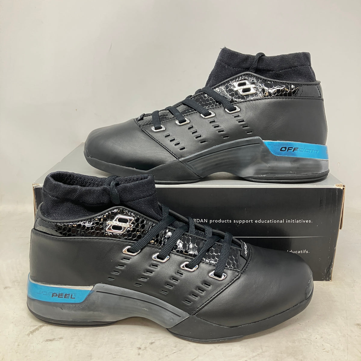Jordan 17 OG Low Black Chrome