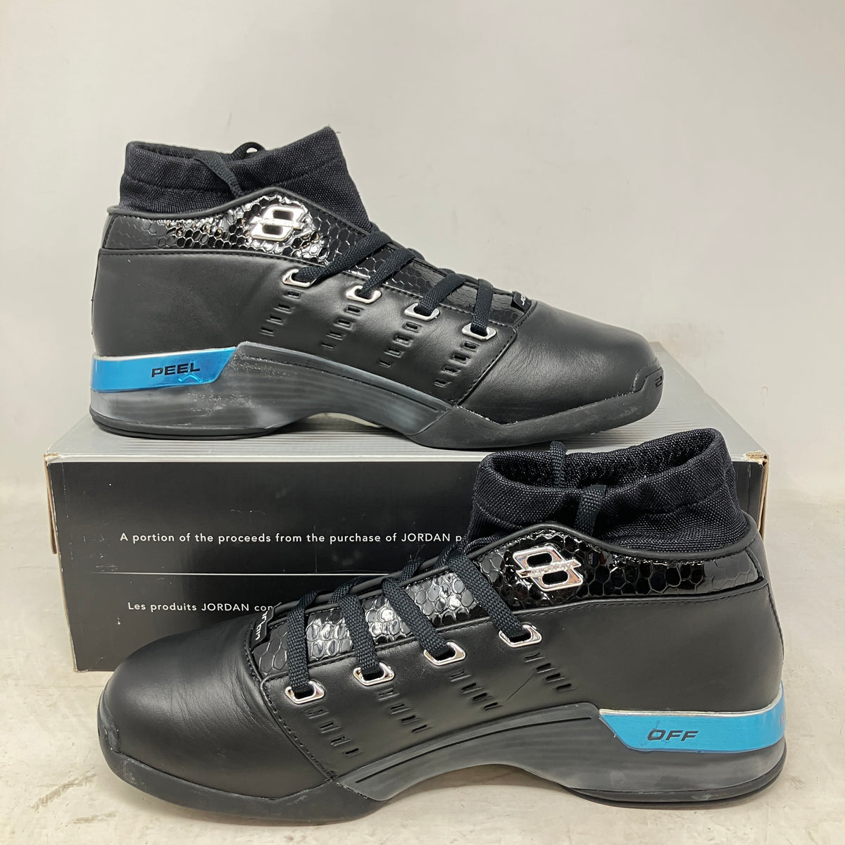Jordan 17 OG Low Black Chrome