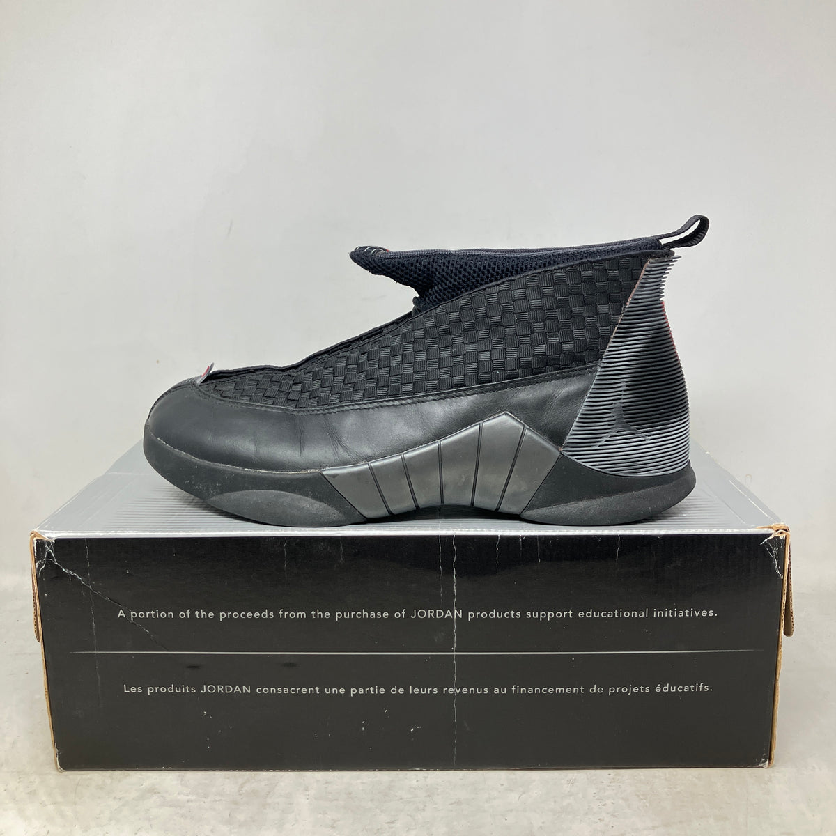 Jordan 15 OG Black Varsity Red (1999)